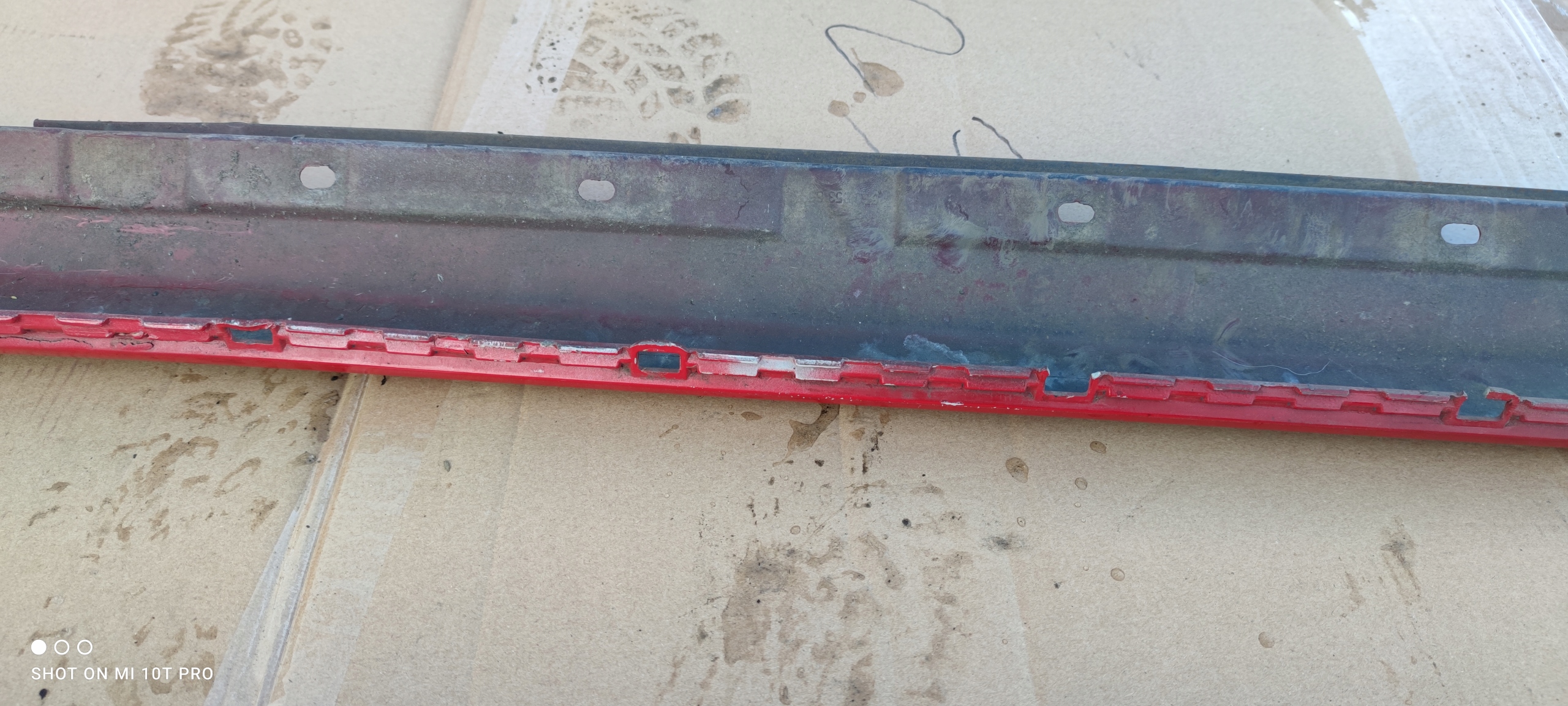 moulding threshold left AUDI A4 B7 sedan AVANT LY3J