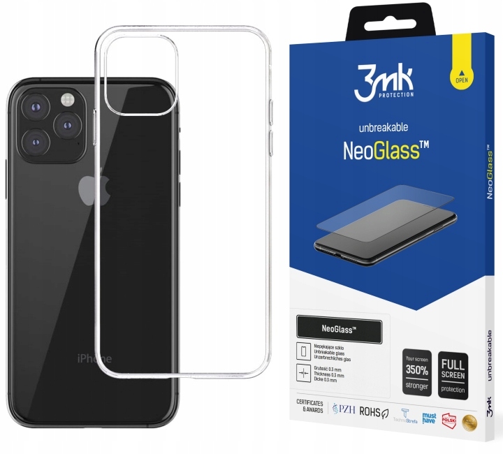 

Etui do iPhone 12 mini, 3MK, pokrowiec case +szkło