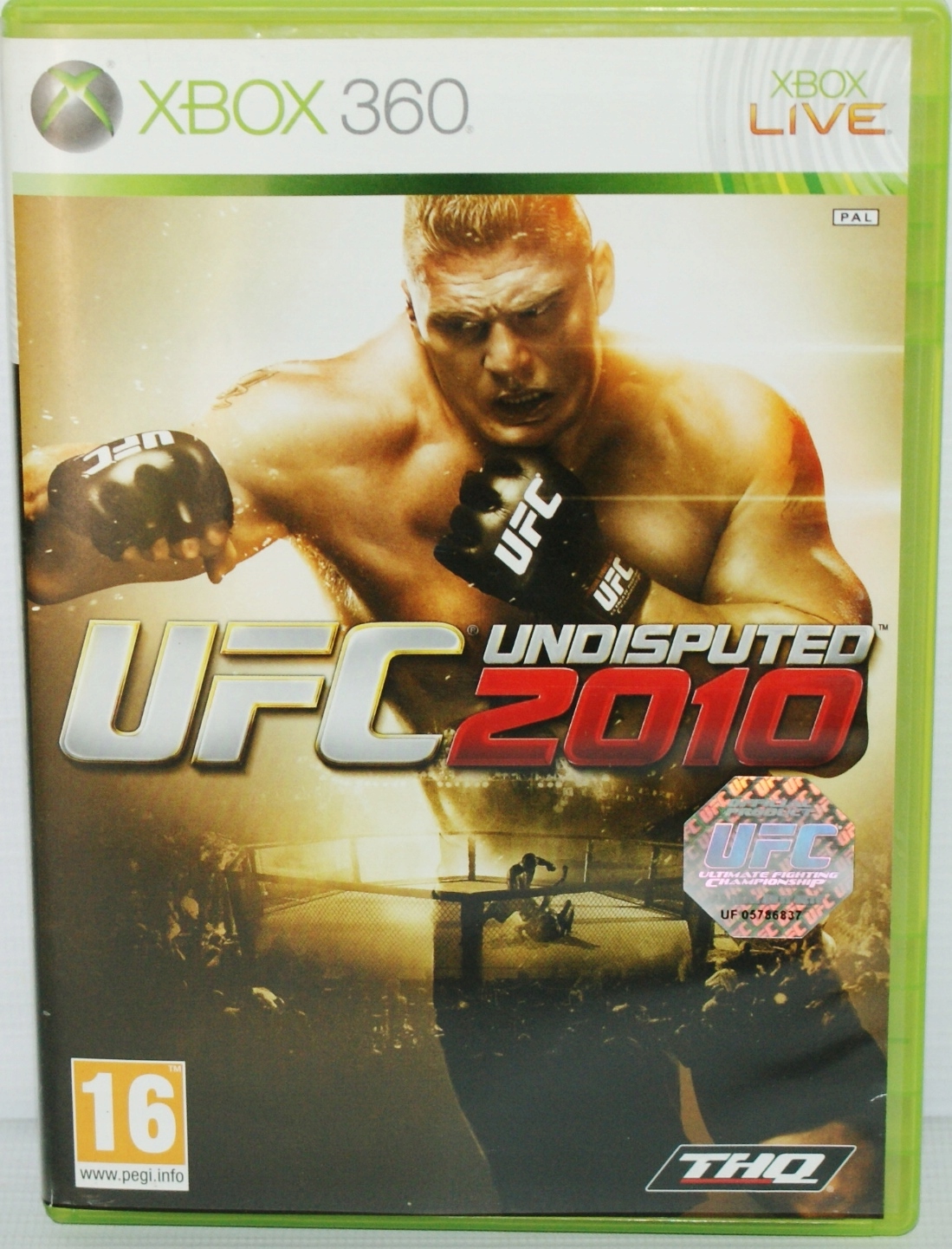 UFC Undisputed 2010 Xbox 360 pudełkowa