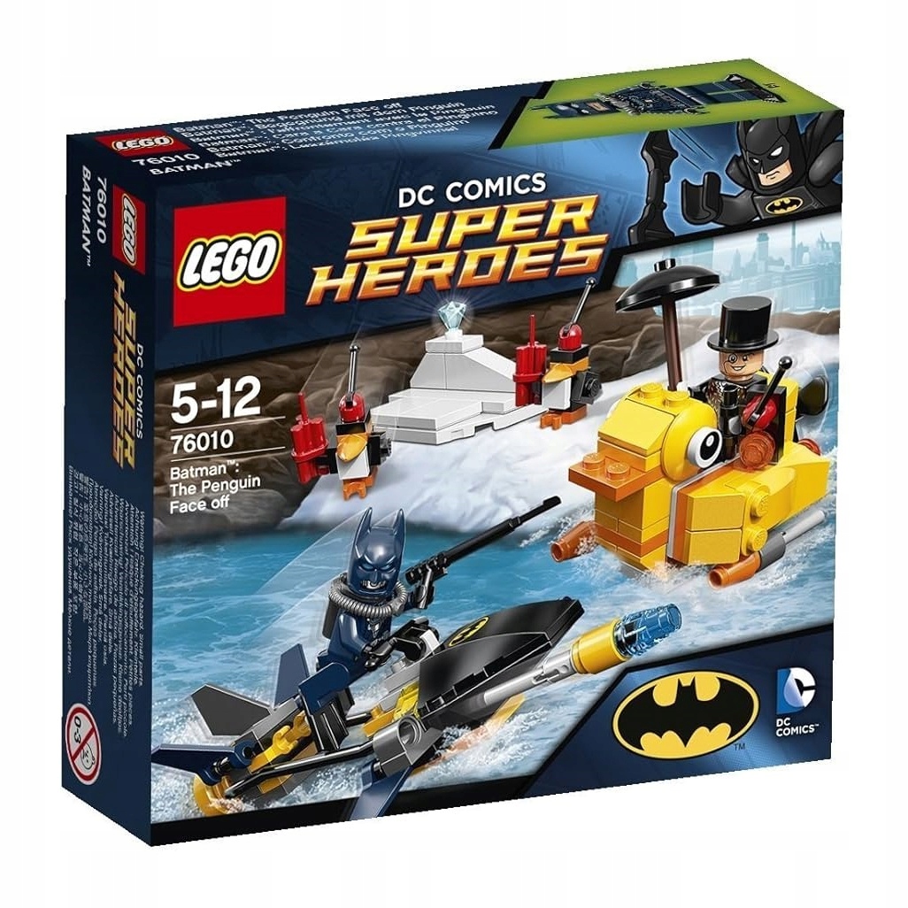 76010 Lego Batman Heroes Pingwin DC Misb 2014 mikołaj choinka
