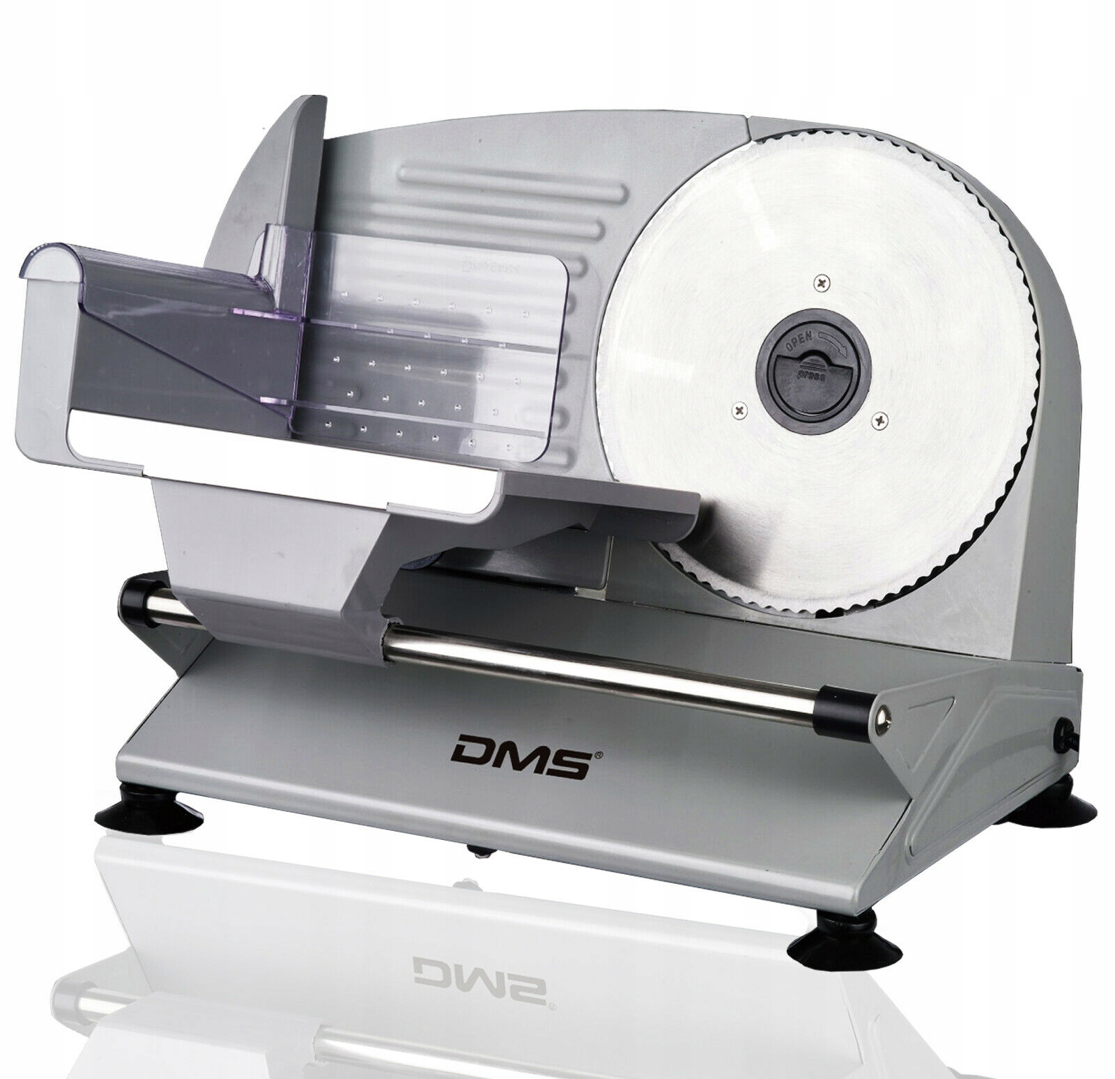 Krajalnica stalowa do chleba wędlin serów 400W Dms AS-400 Inox