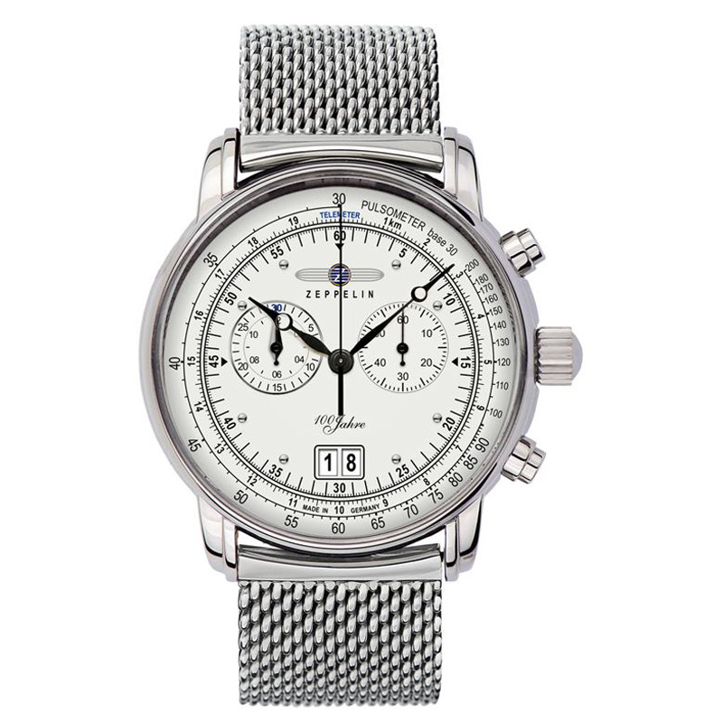 Pánské Hodinky Zeppelin 7690M-1 stříbrné