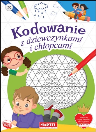 

Kolorowanka Kodowanie dziewczynki i chłopcy MAR-3