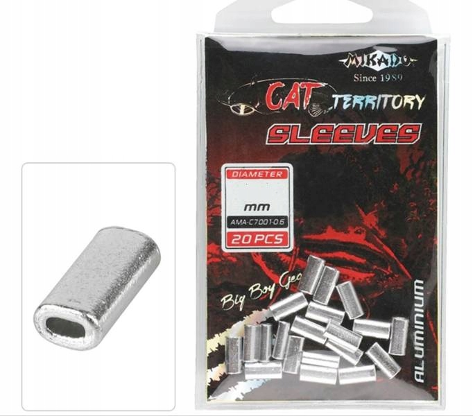 

Aluminiowe Tulejki Zaciskowe Do Przyponów 0.8mm