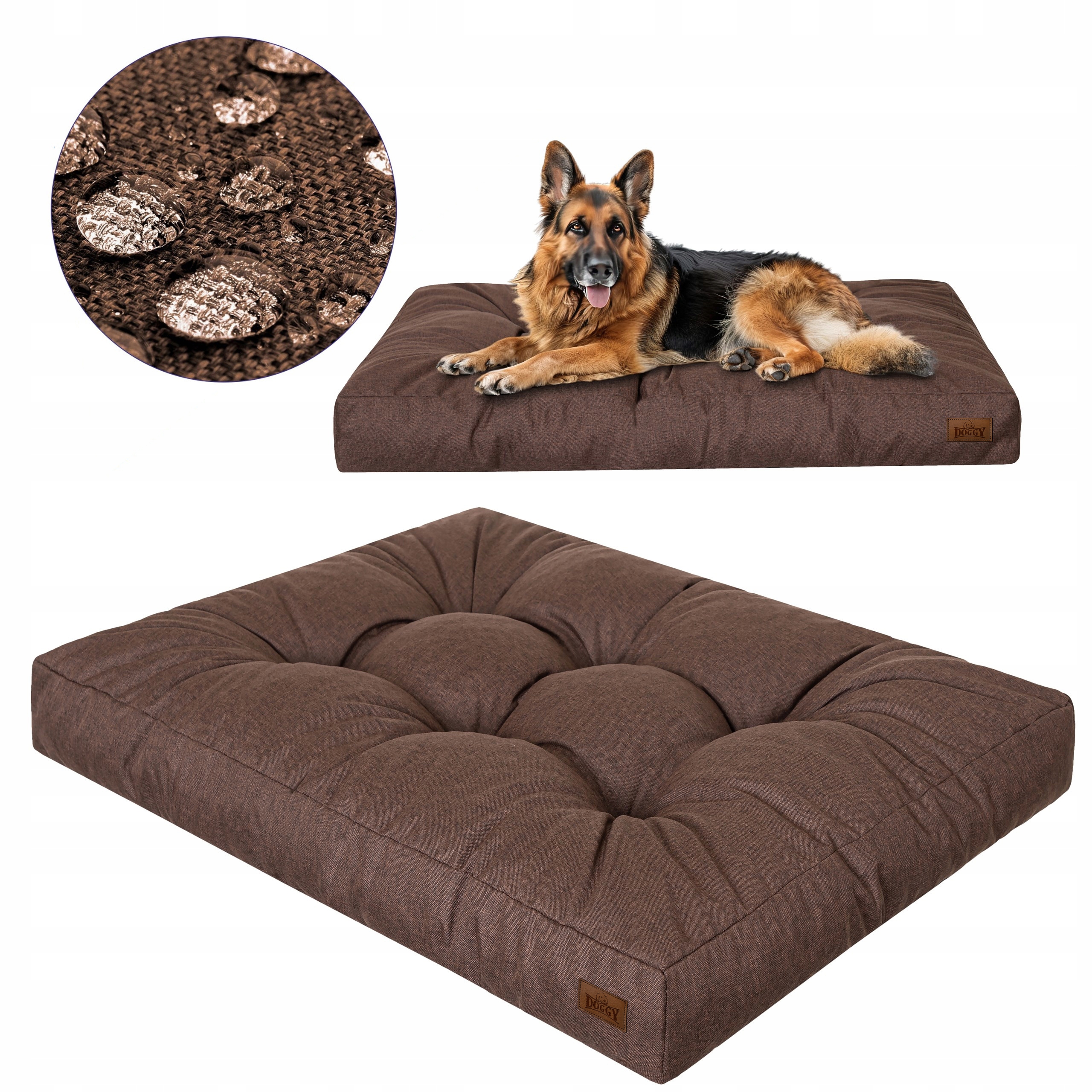 Matrace Prošívaná Voděodolná Velké Pelíšek Pohovka Kotec pro psa XL 120x90