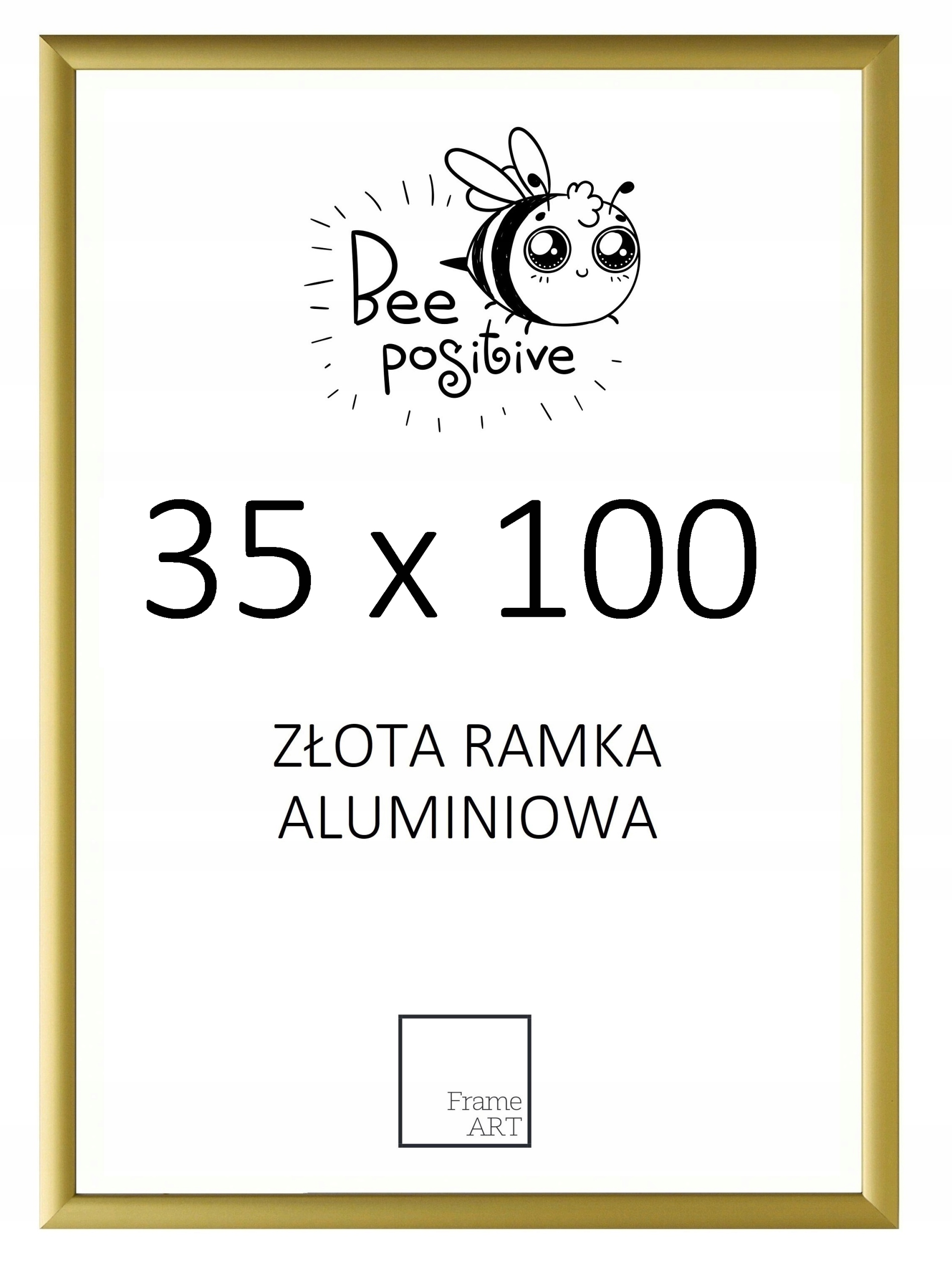 

Złota Rama Aluminiowa 35x100 Plakat 100x35 Puzzle