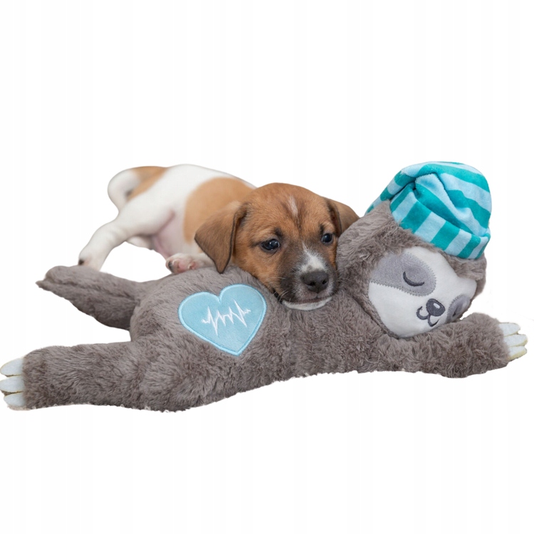 Levně Trixie Lenochod Junior s bijícím srdcem hračka mazlíček štěněte