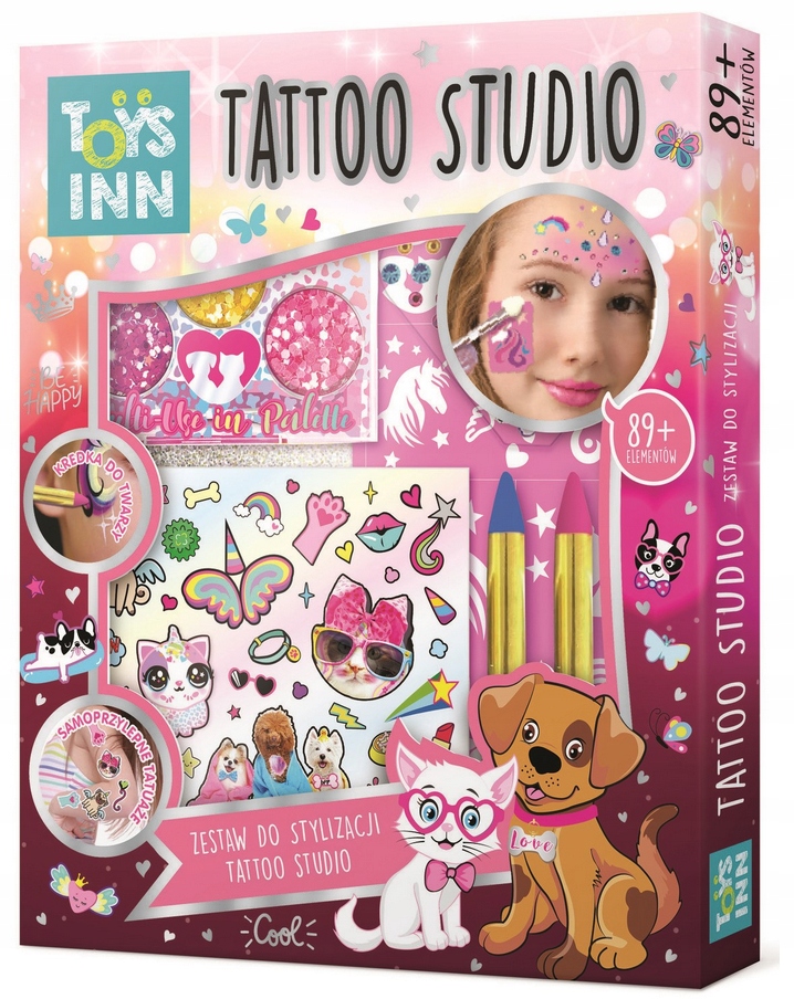 

Stnux Studio Stylizacji Zestaw Brokat Do Tatuażu