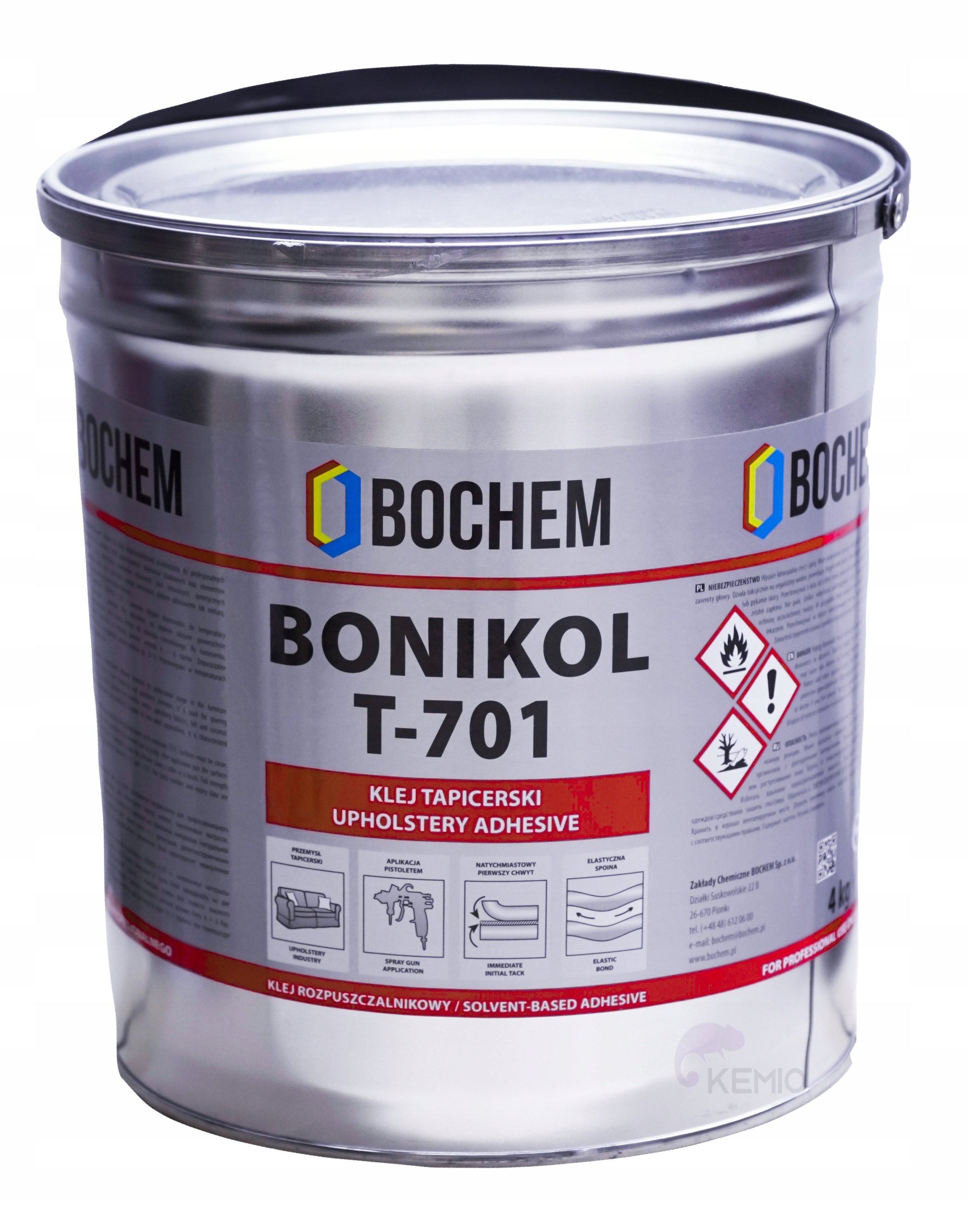 Silné Lepidlo Čalounění Bonikol Na Materiál Houbičky Plst 4 kg