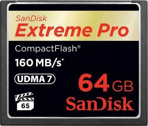 Karta SanDisk Extreme Pro Compact Flash 64 Gb (1238440000)