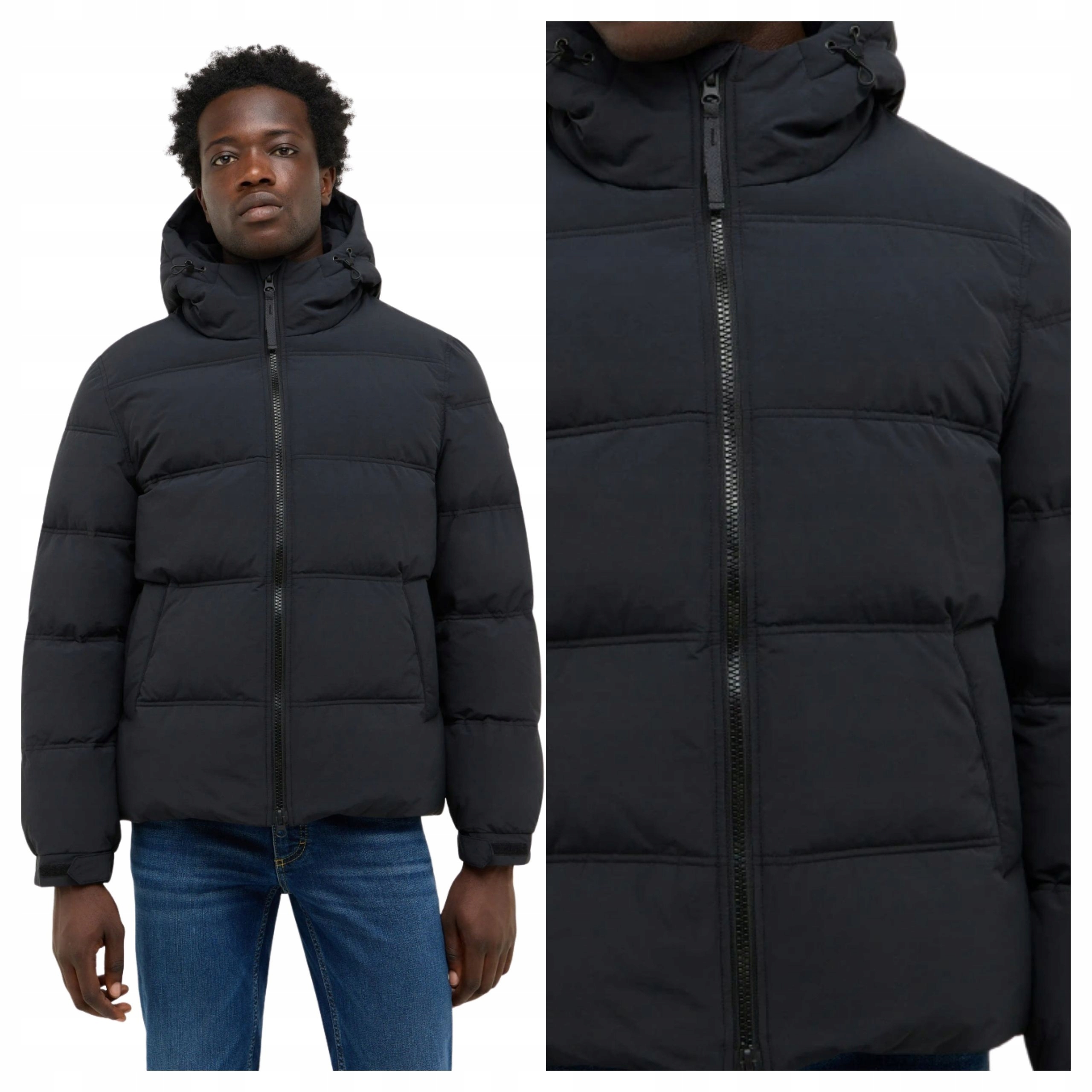 Pánská Zimní bunda Mustang Style Oakfield Jet Black 1017069 4188 XXL