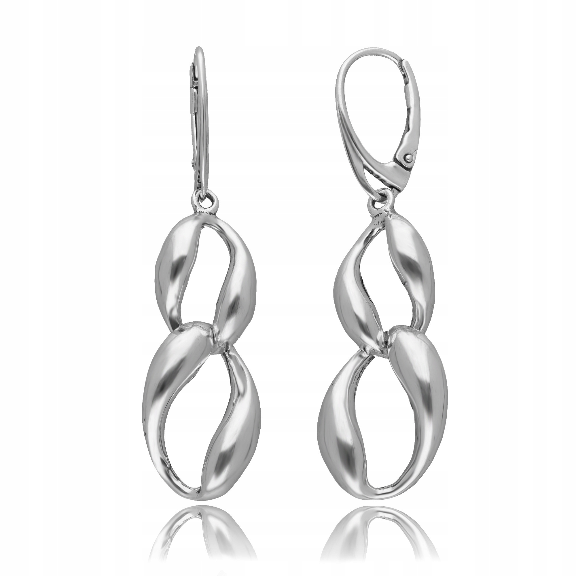 Stříbrné Náušnice Anglické, Oxidované