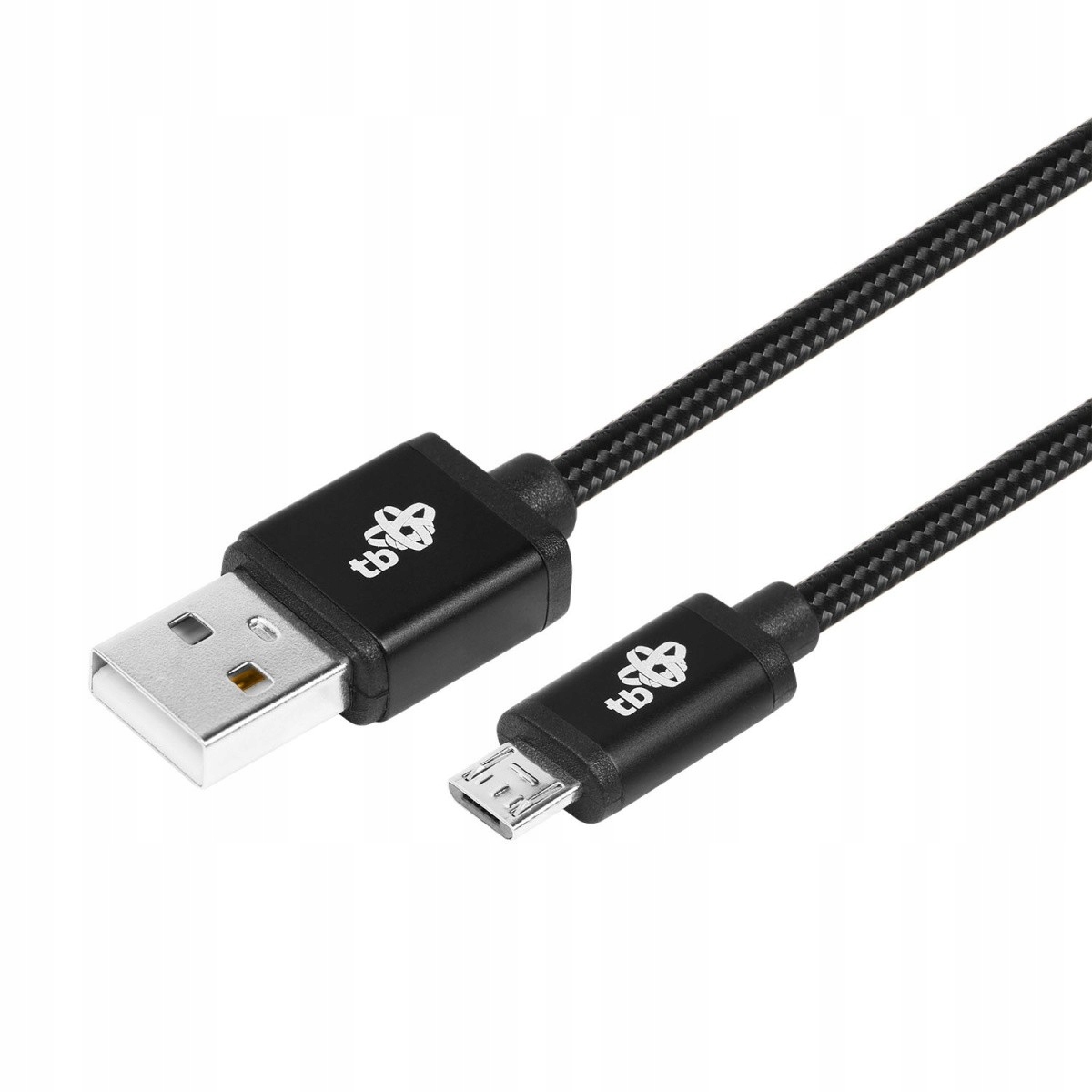 Tb Kabel USB-micro Usb 1,5m czarny Oplot Jakość