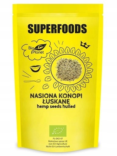 Levně 3x Bio Planet Konopná semínka loupaná Bio 200 g