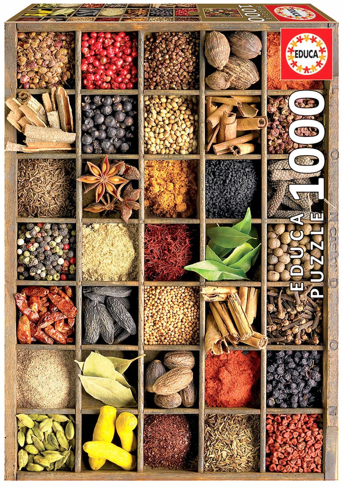 

Educa Puzzle 1000 el Przyprawy