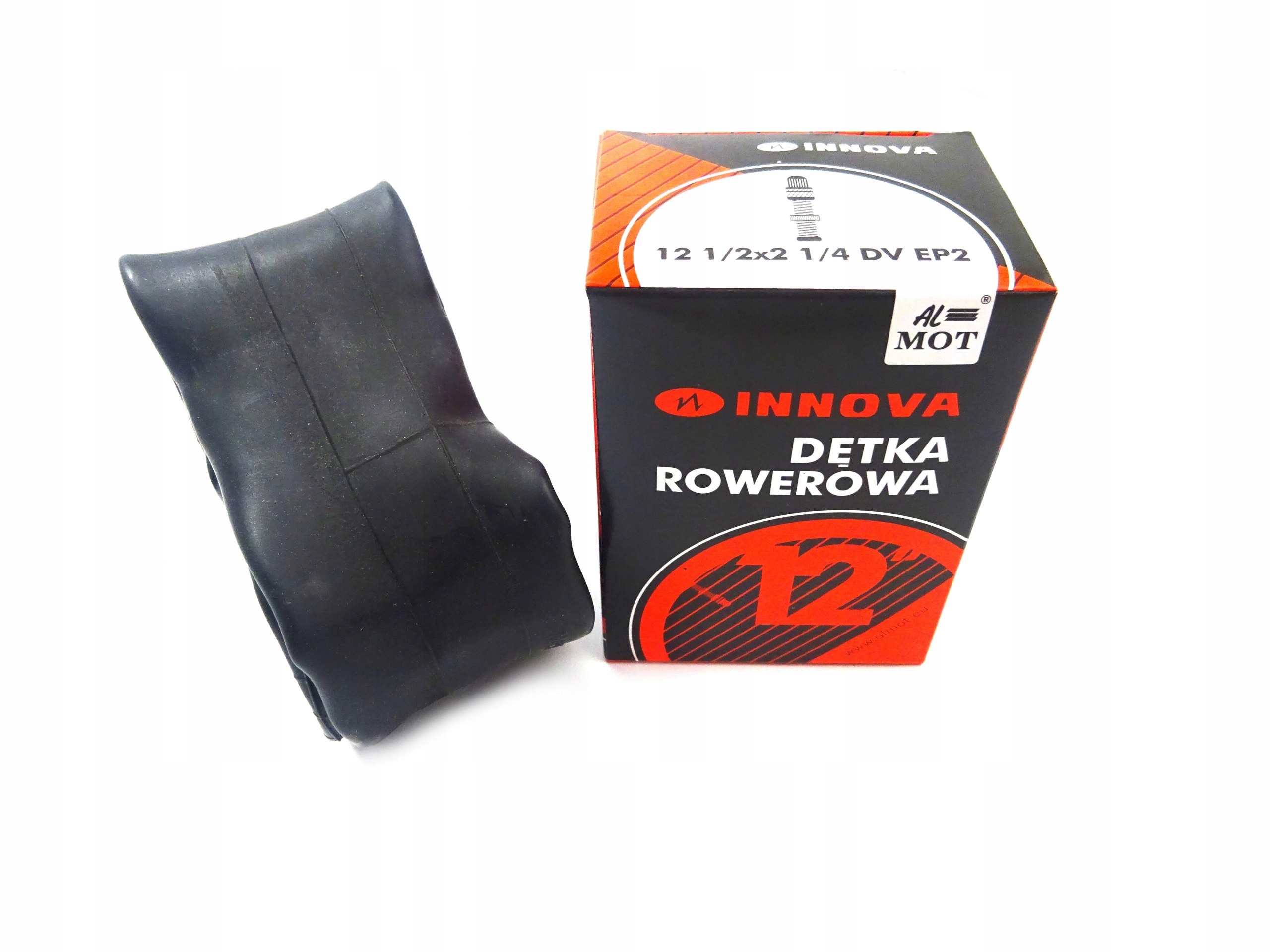 

Dętka Rowerowa Innova 12 1/2X2 1/4 Zaworek DV 40MM