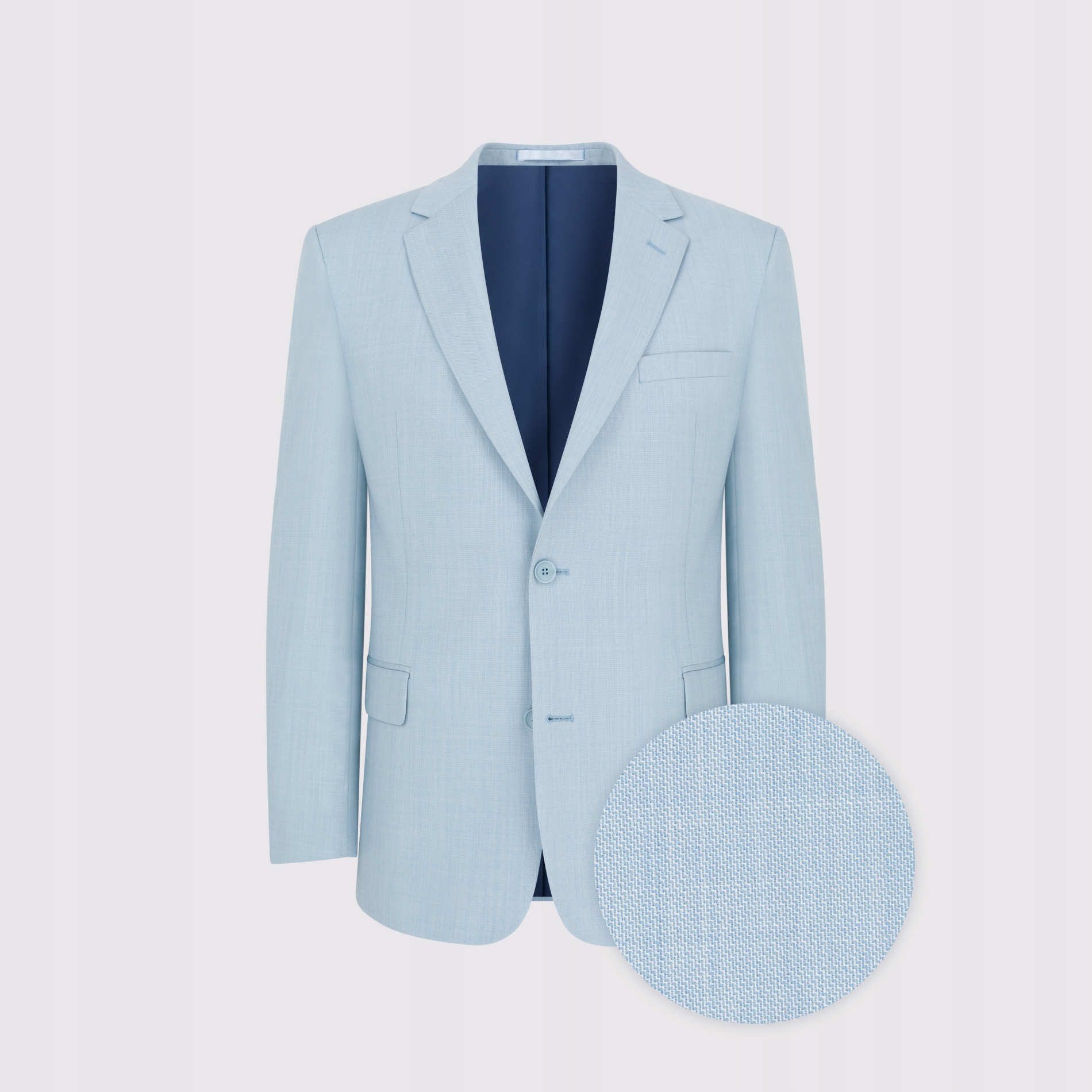 Modrá pánská sako obleková bunda Pako Lorente vel