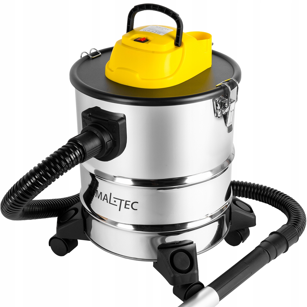 ODKURZACZ do POPIOŁU KOMINKOWY PRZEMYSŁOWY 2000W Waga urządzenia 4.5 kg