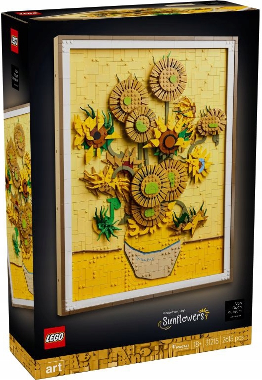 31215 Lego Art – „Slunečnice“ Vincenta van Gogha