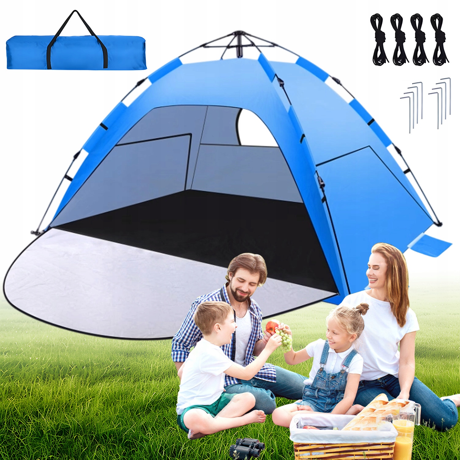 Samorozkládací Plážový Stan Pop-up Automatický Stan