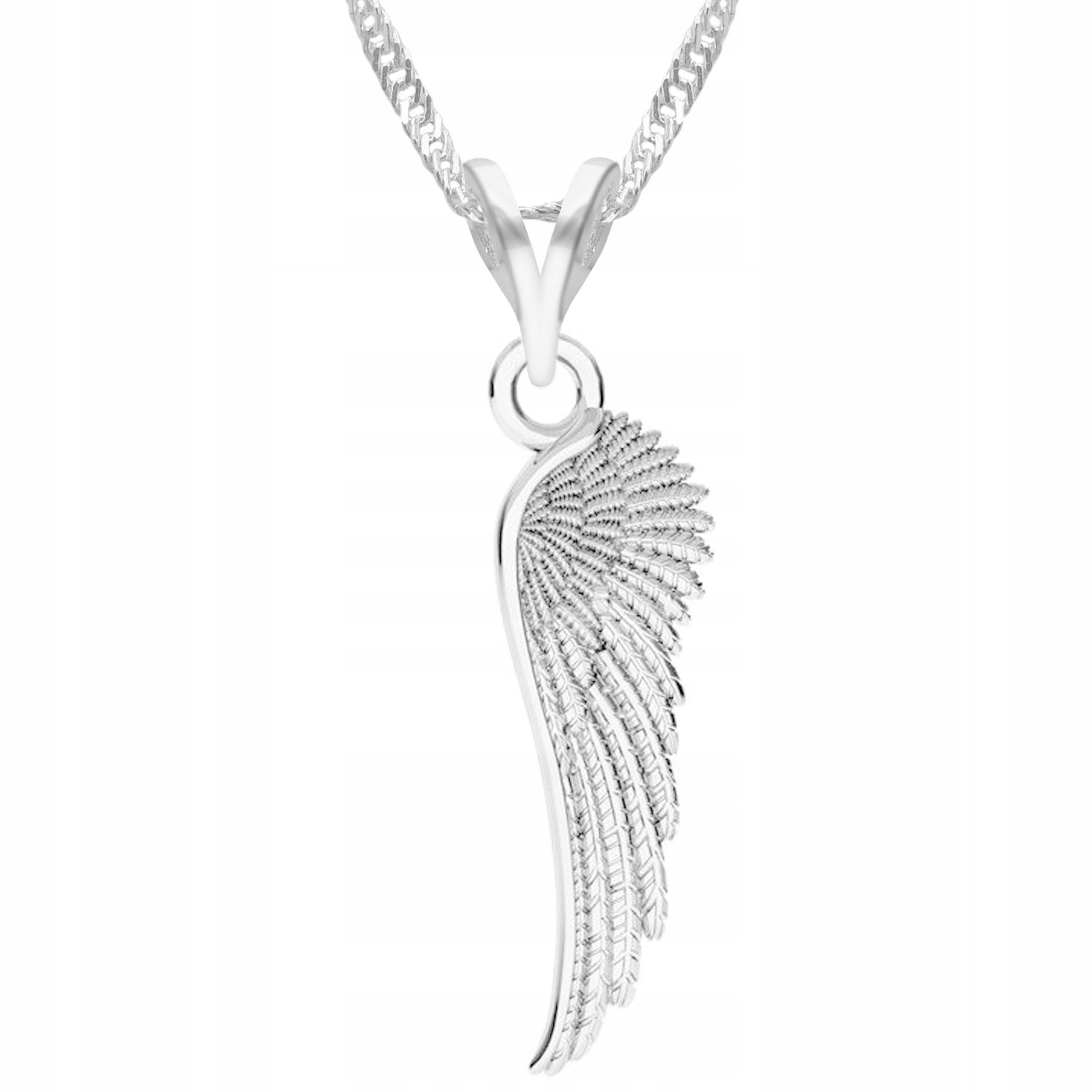 Stříbrný náhrdelník Andělské křídlo Nebeská křídla Anděl Stříbro 925