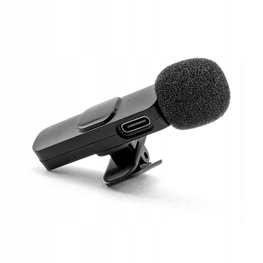 2x Mikrofon Bezprzewodowy Krawatowy USB-C Klips Android Streaming Live Vlog Kod producenta K9