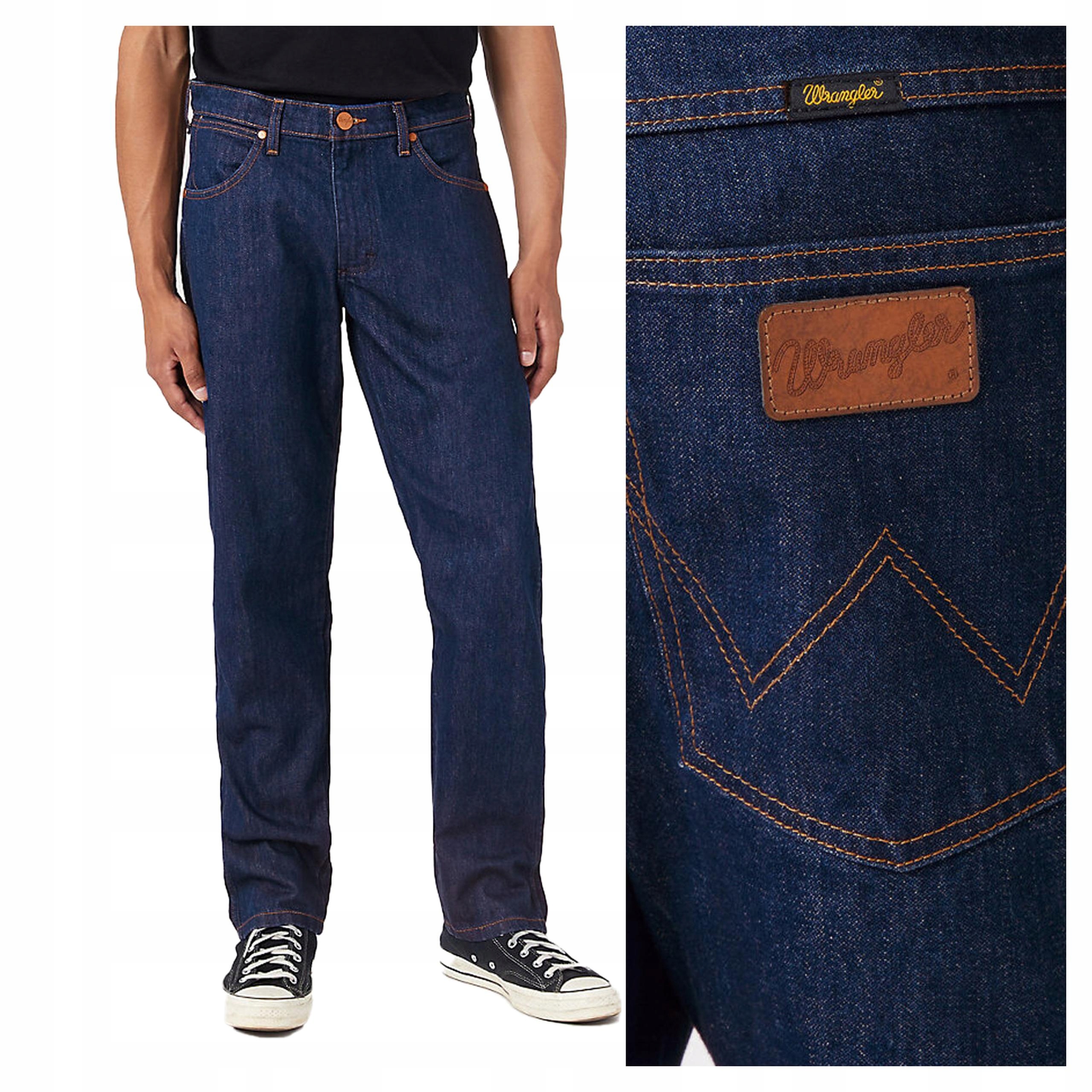 Pánské džínové kalhoty Wrangler Frontier Modré W31 L34