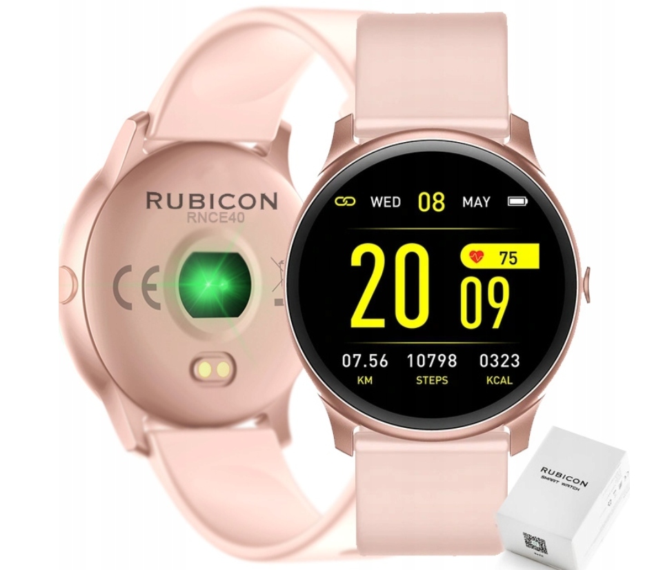 SMARTWATCH DAMSKI SMS TĘTNO IPHONE SAMSUNG HUAWEI Sklep, Opinie, Cena