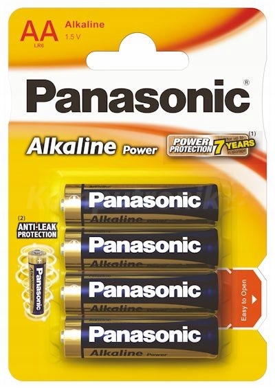 

Panasonic Bateria Alkaiczna LR6 Aa 4sztuki