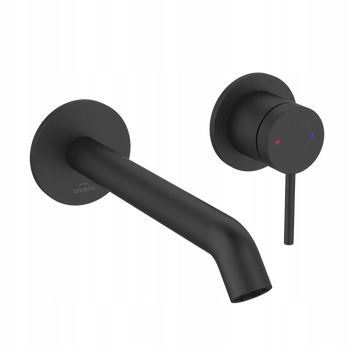 Invena Podomietková Umývadlová Batéria Kalitea, Čierna