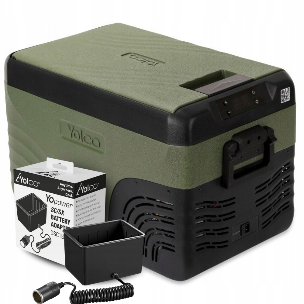 Lodówka Kompresorowa Turystyczna Yolco KX30 25L Kamper Samochodowa 25L 60W