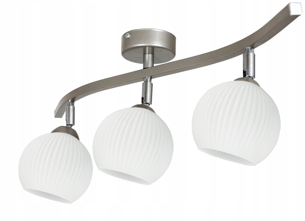 Luster Závesná stropná lampa Iga 3 stropné svietidlá, lustre do obývačky