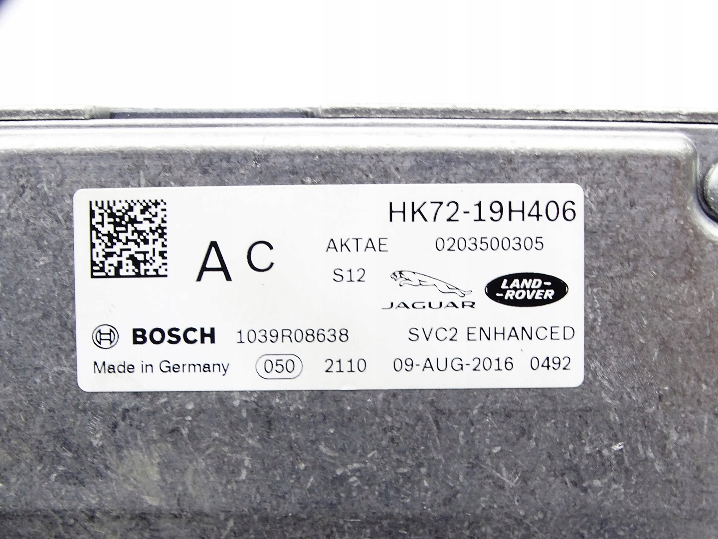 module control unit KAMERA RANGE ROVER EVOQUE L538 HK72-19H406-AC