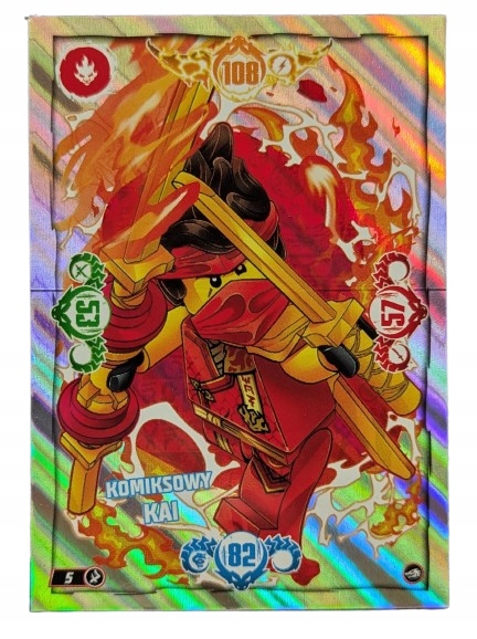 Karta Lego Ninjago Seria 10 Numer 005