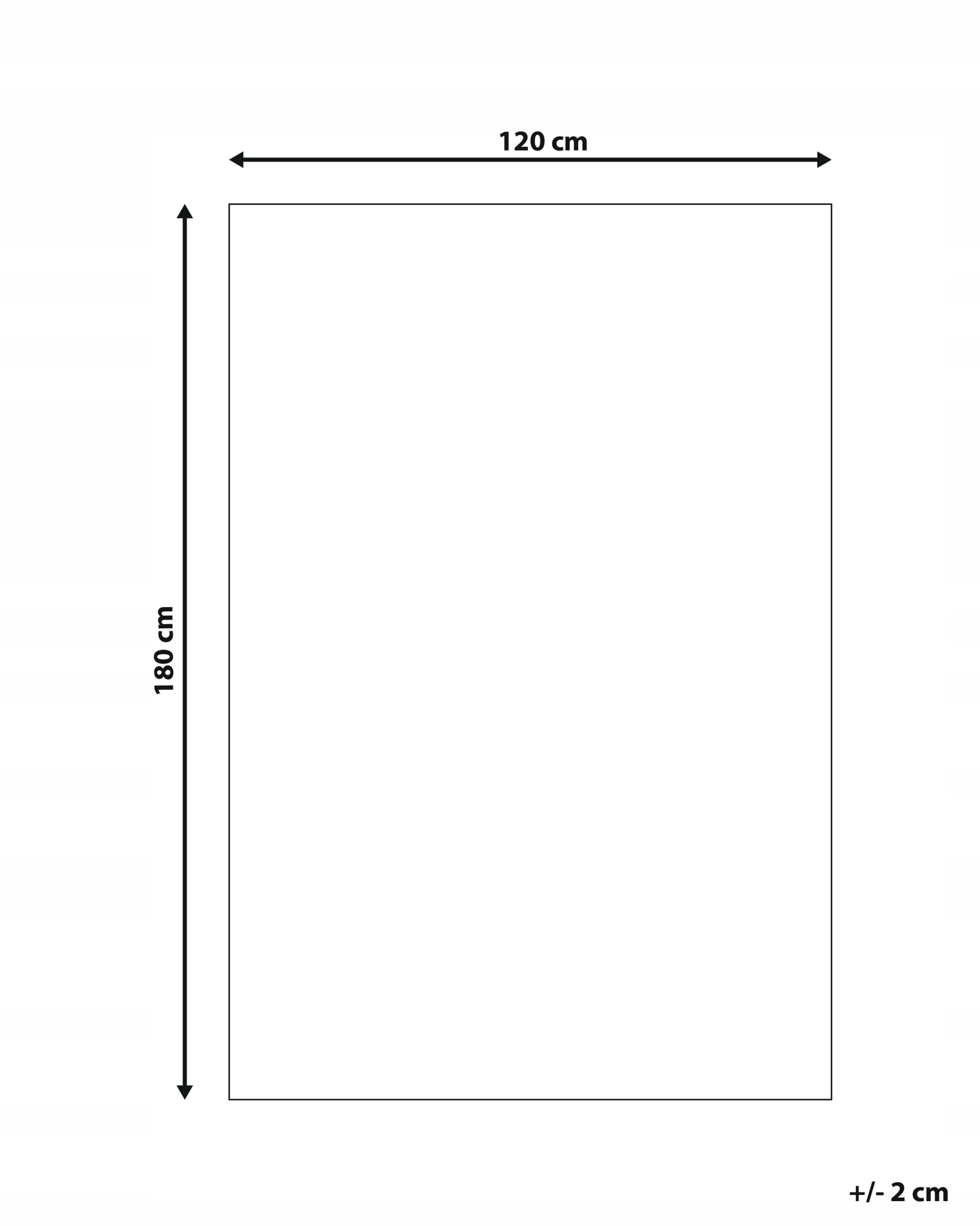 Dywan zewnętrzny 120 x 180 cm niebieski Długość (cm) 180