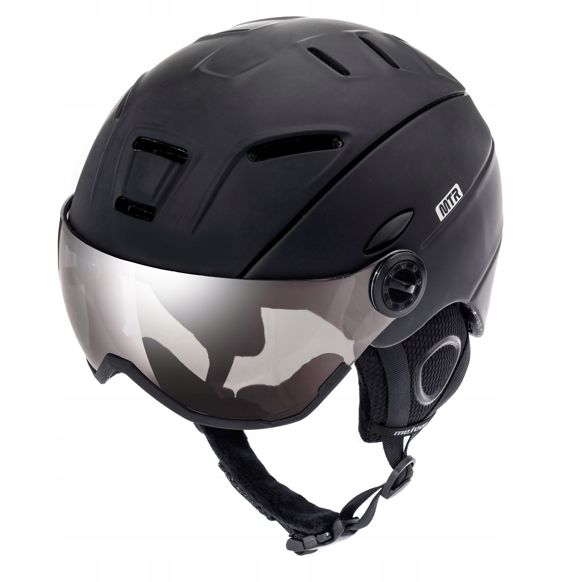Kask Meteor Holo roz. S 53-55 cm Czarny
