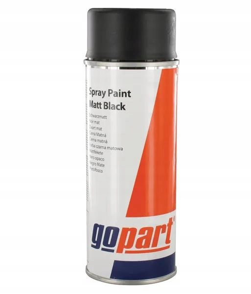 

Lakier Czarny Mat Spray Gopart 400ML RAL9190 91900