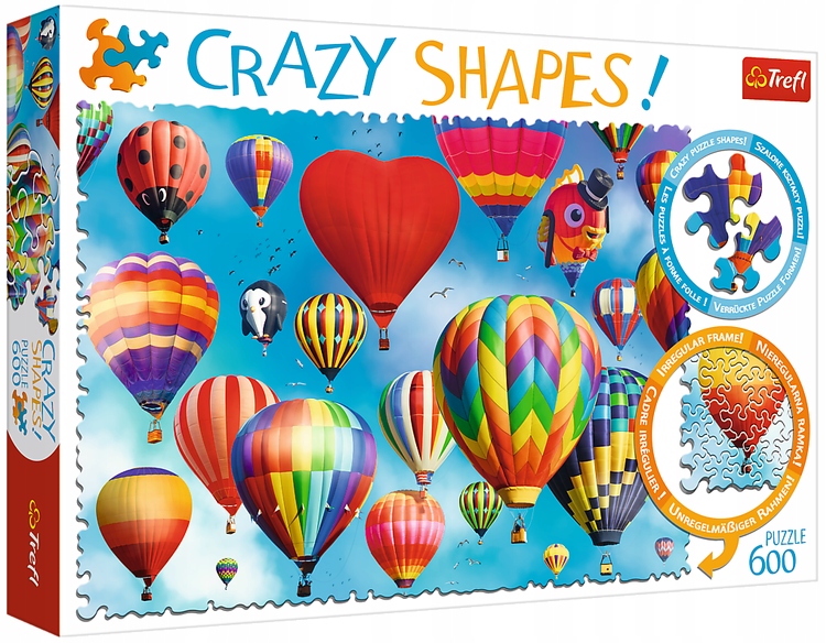 

Trefl Puzzle Crazy Shapes 600 El Balony 11112