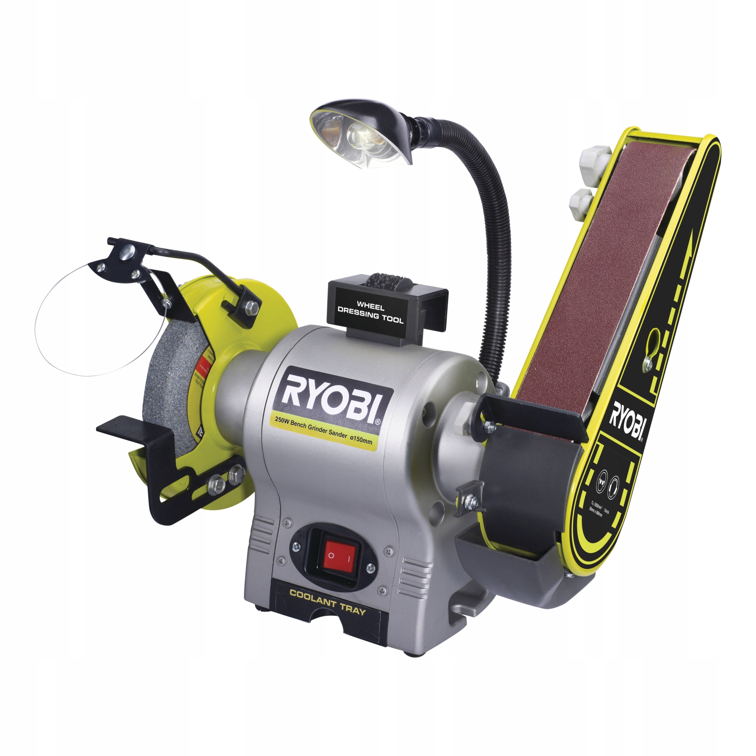 RYOBI RBGL250 SZLIFIERKA PROSTA STOŁOWA TAŚMOWA