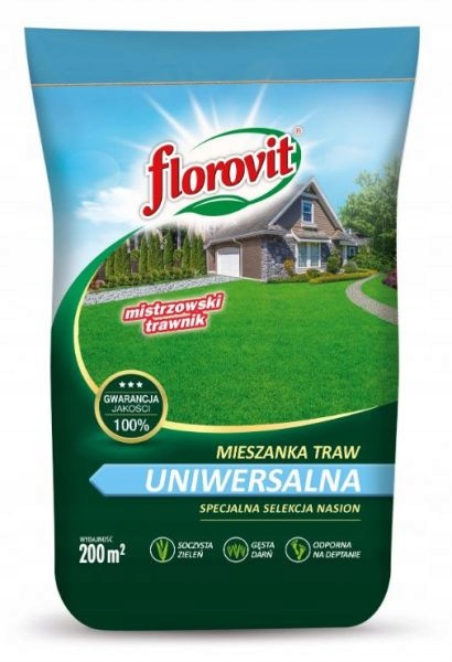 Florovit MIESZANKA TRAW gazonowych UNIWERSALNA 5kg