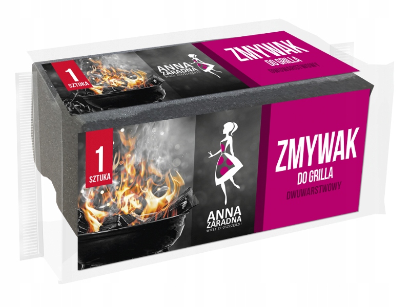 

Anna Zaradna Zmywak Do Grilla Dwuwarstwowy 1 Szt.