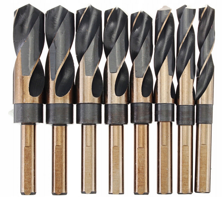 Wiertło Kobalt Wiertła Kobaltowe Do Drewna I Metalu 14-25,5mm Hss Walizka