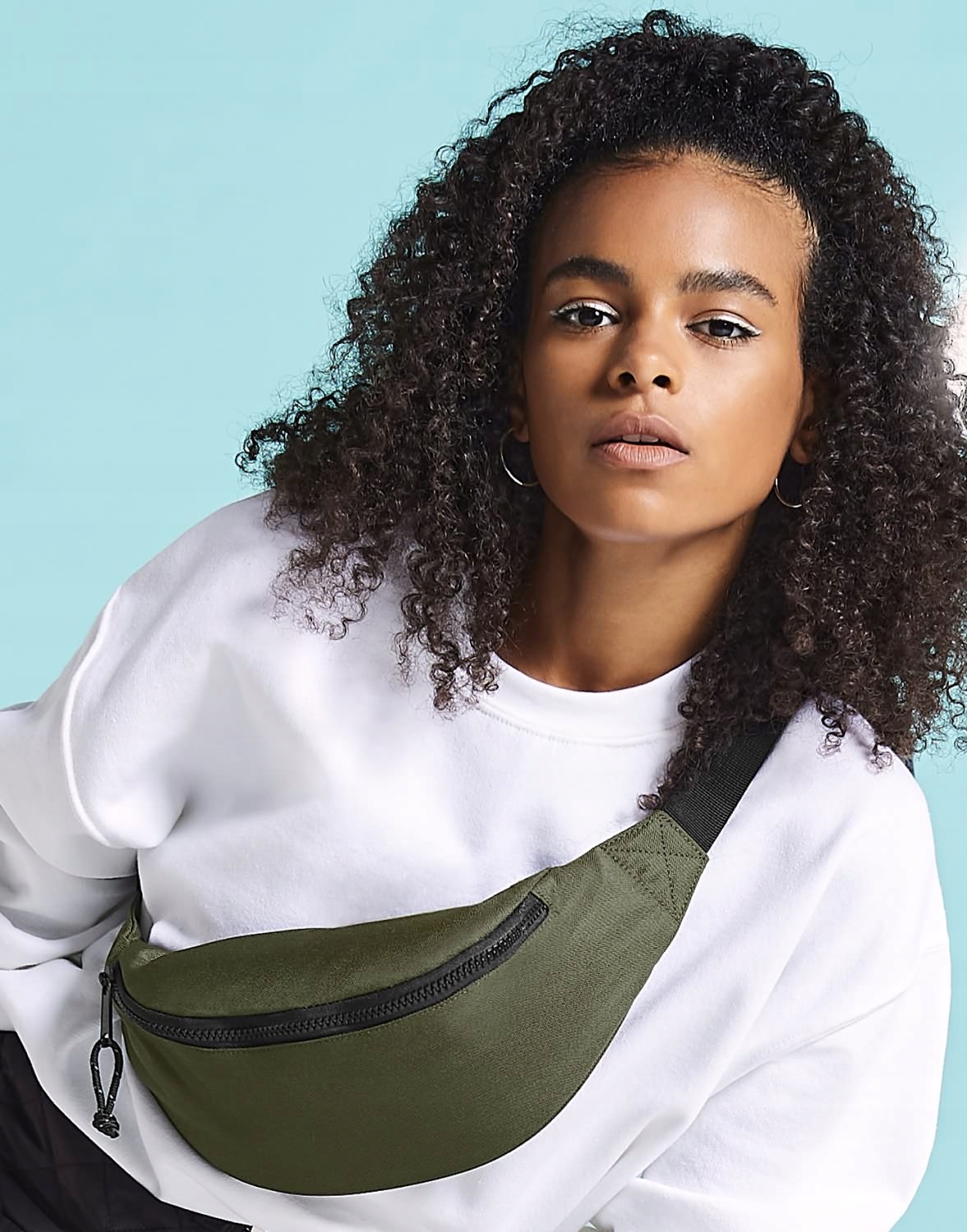 Nerka Saszetka Torba Biodrowa Na Pas Sportowa Turystyczna Damska Męska Marka BagBase