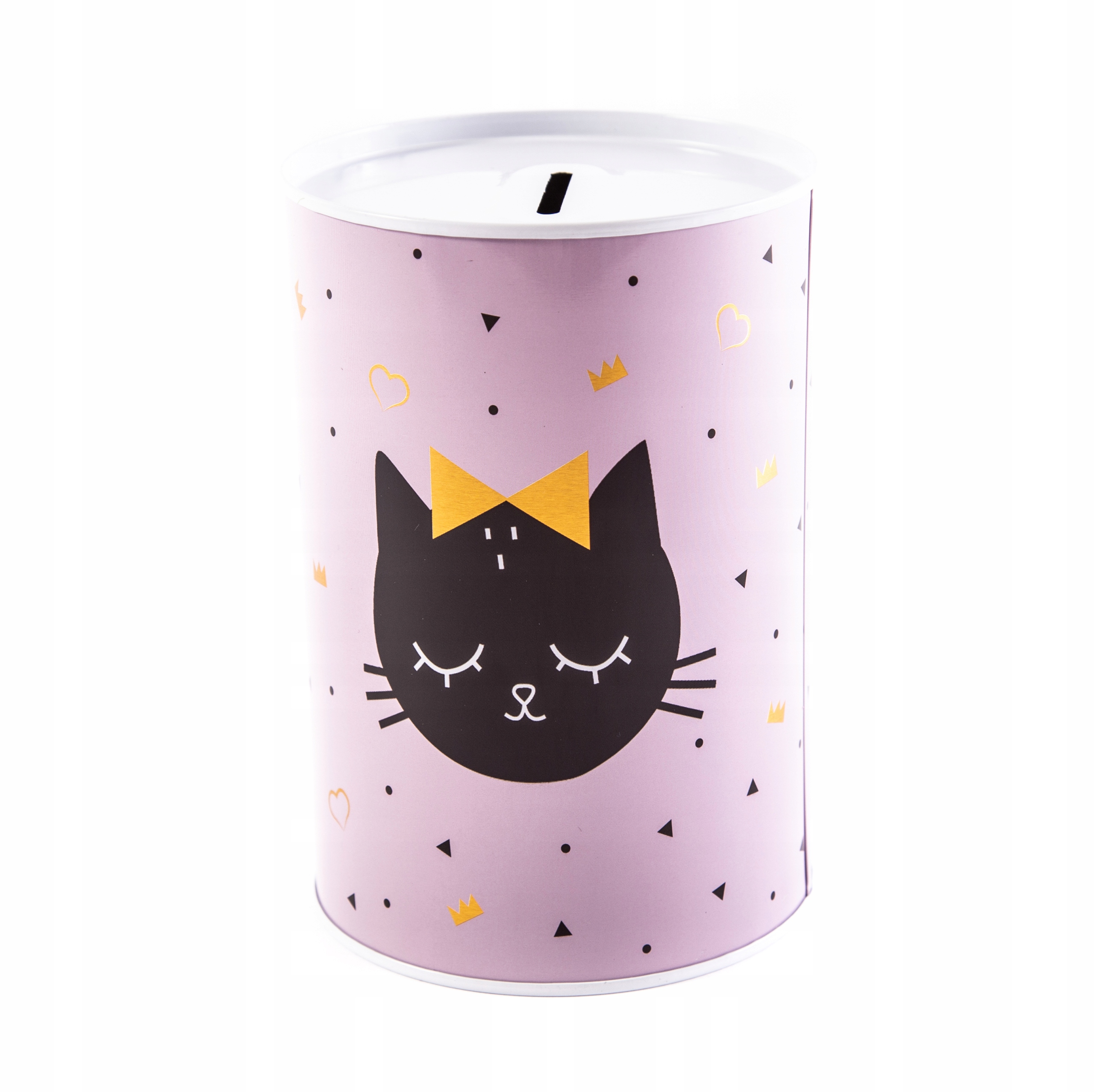 

Różowa Skarbonka Puszka Metalowa Różne Wzory