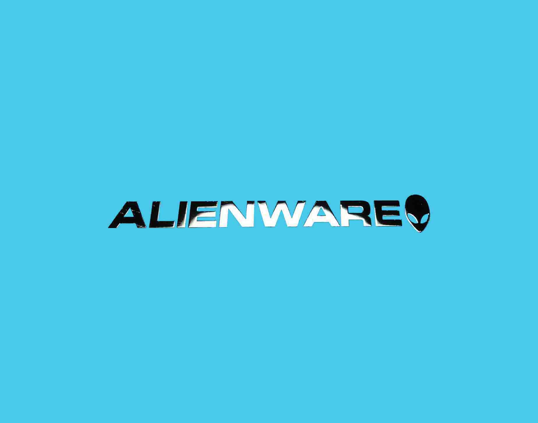 

Alienware naklejka 50x7mm metalizowana chrom efekt