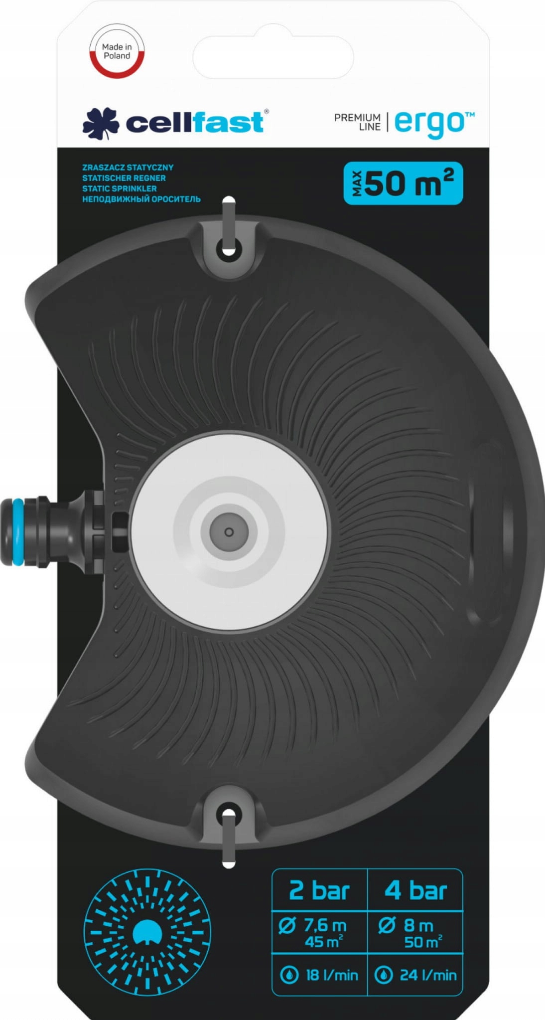 Zraszacz statyczny - stojący ERGO Cellfast EAN (GTIN) 5907512608579