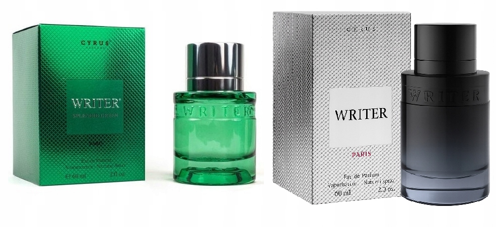 Cyrus Writer Writer Splendid Green 2x60 ml parfémovaná voda pro muže