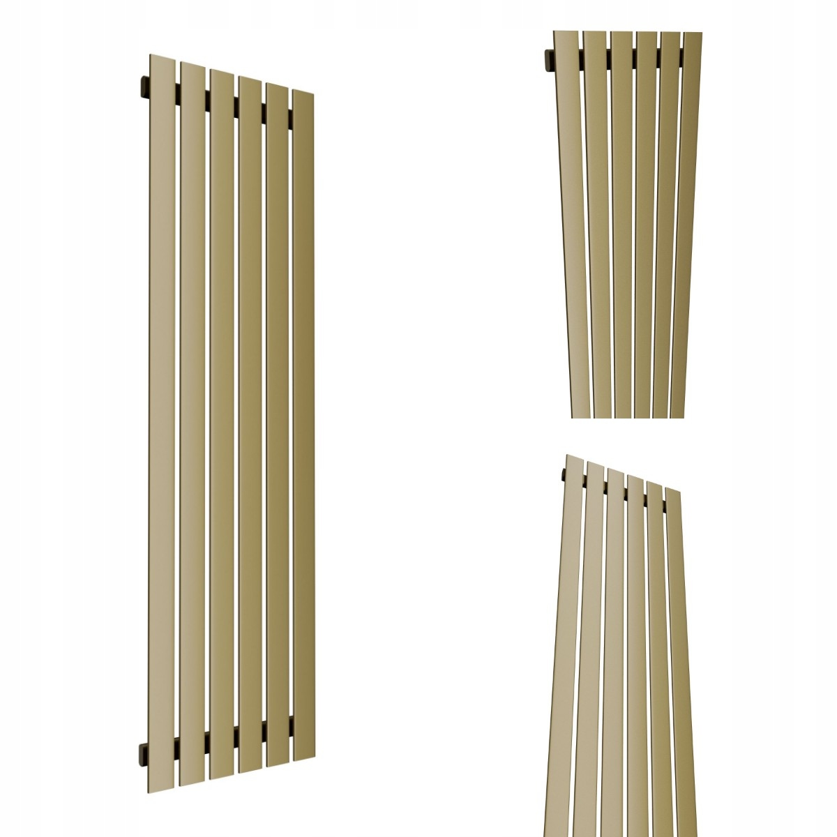 Dekorativní Vertikální RADIÁTOR-R6 1200/450 Antik Světlý