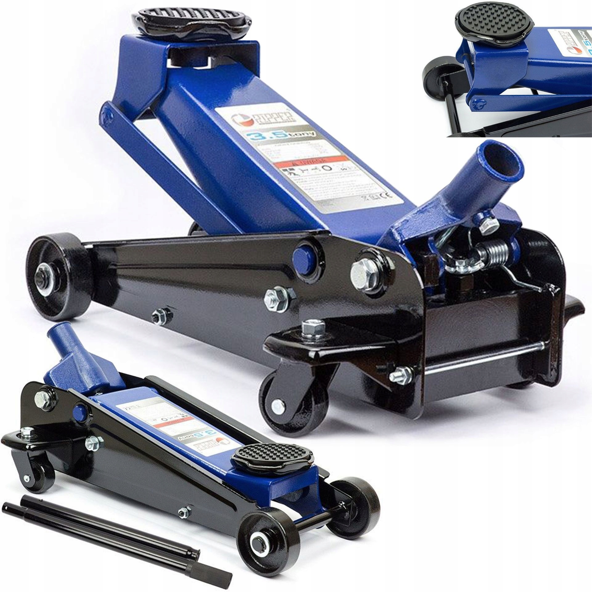 Hydraulický pojazdný nízkoprofilový zdvihák 3.5 tony M80238
