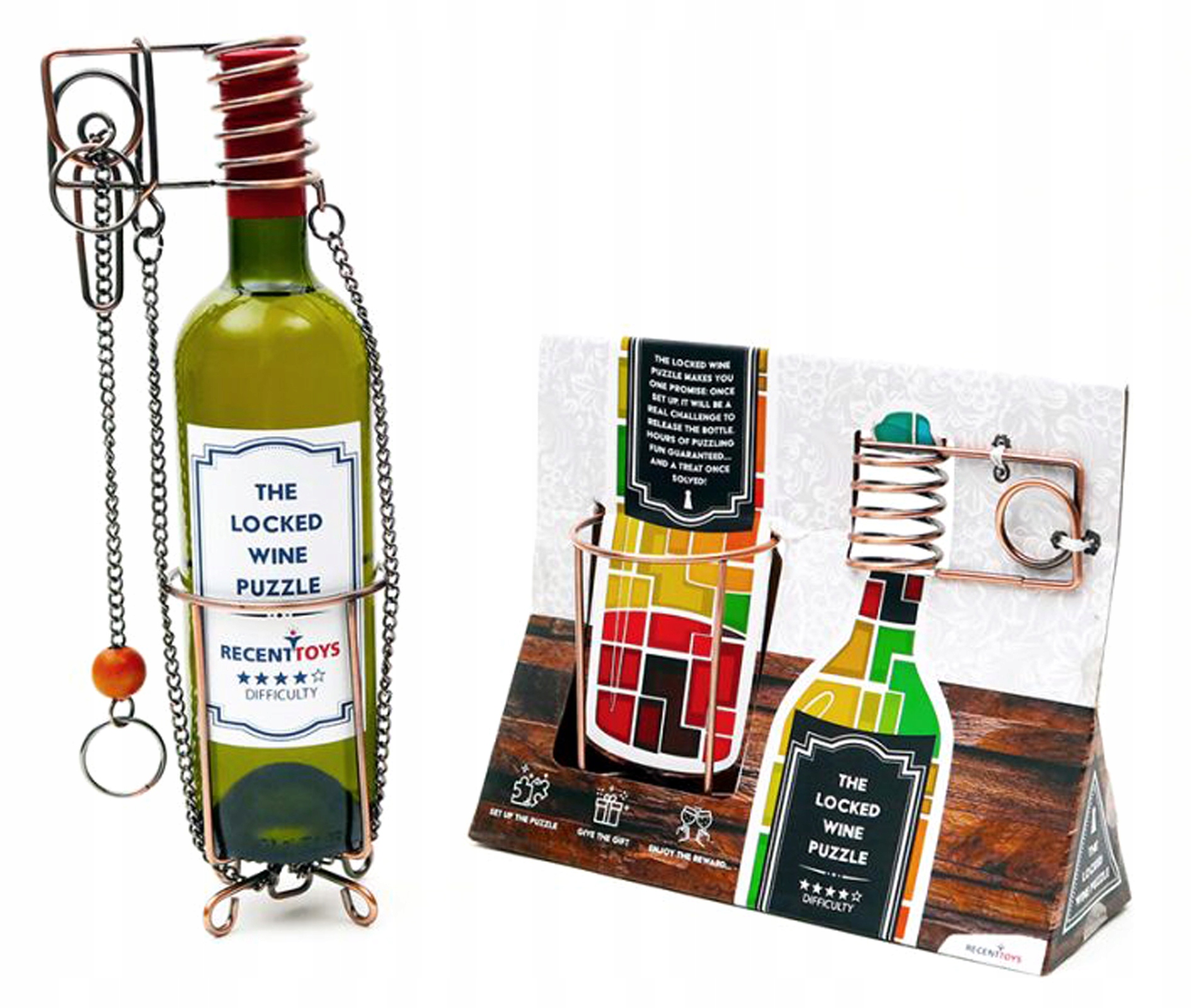 Dla Dzieci Puzle Na 12 Lat The Locked Wine Puzzle Łamigłówka 4/5 G3